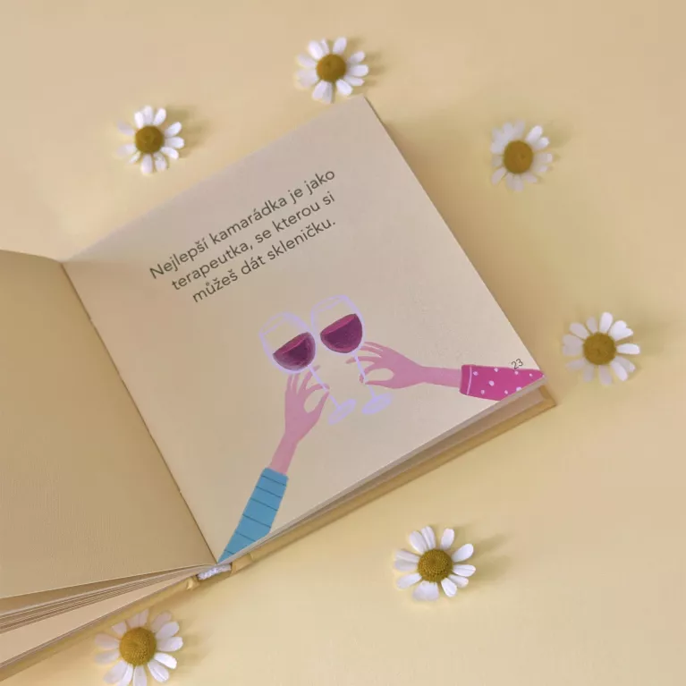 Minikniha - Pro kamarádku