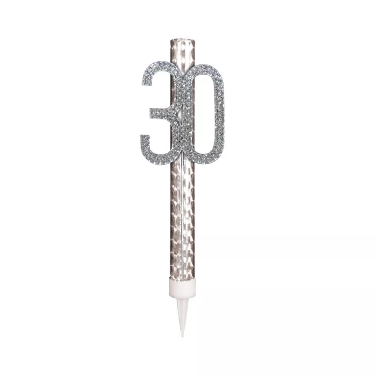 Fontána dortová Jubileum stříbrná číslo 30