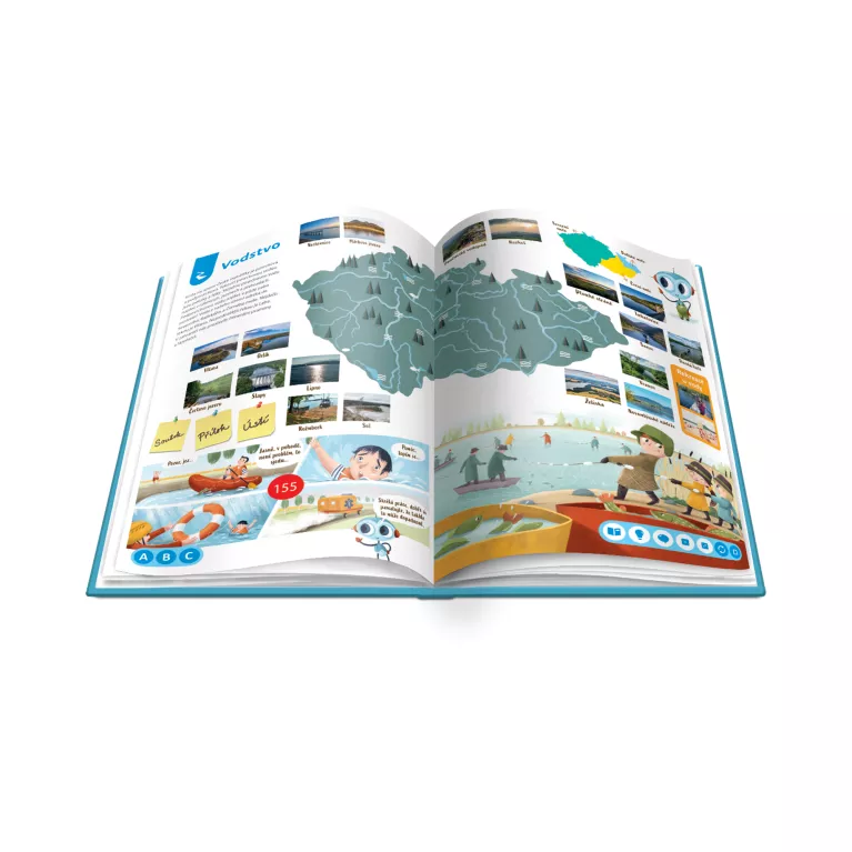 Kniha Vlastivěda - zeměpisná část