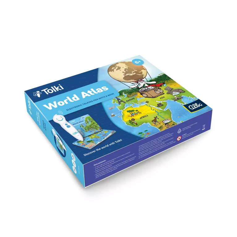 Tolki Pen + World Atlas EN