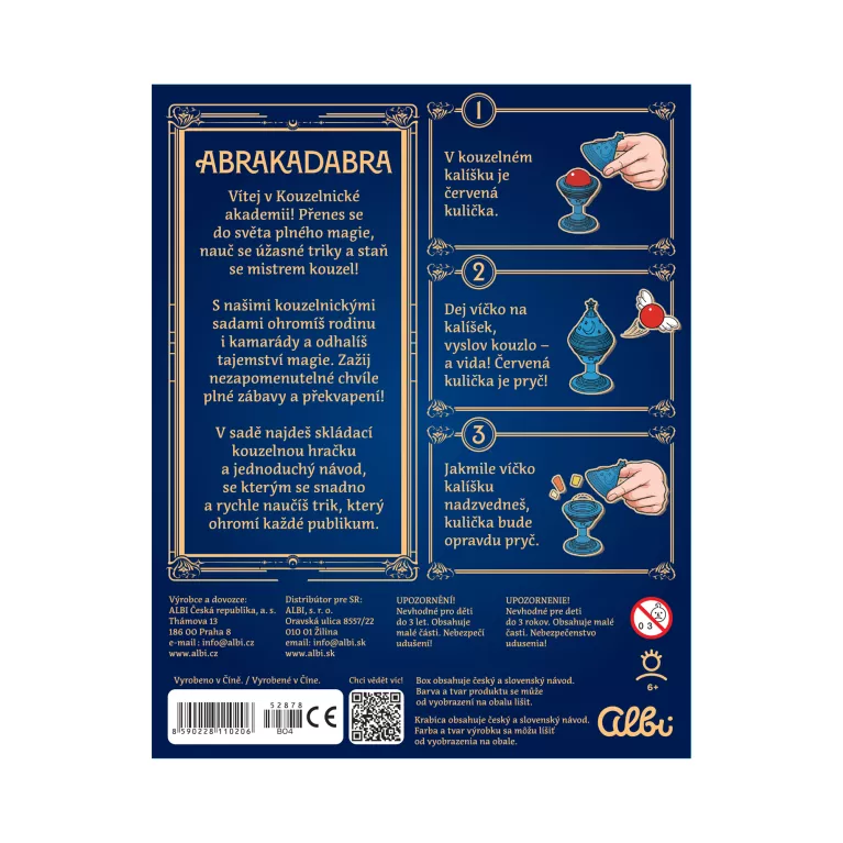 ABRAKADABRA - Kulička a kalíšek