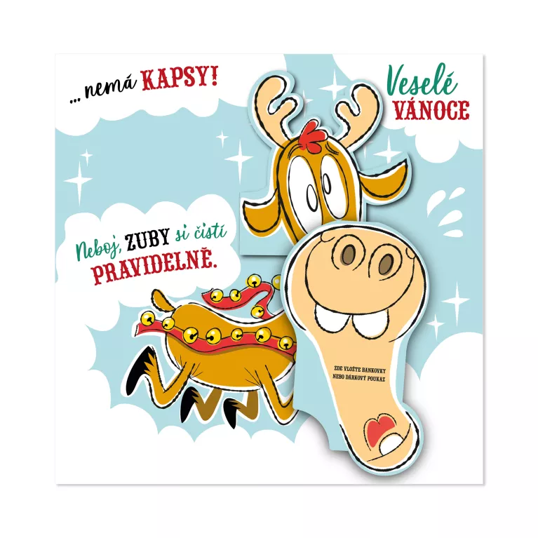 Pop-up obálka na peníze - Sob