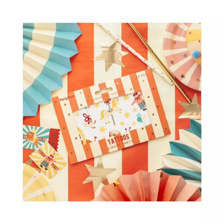 Tetování Cirkus 24 ks