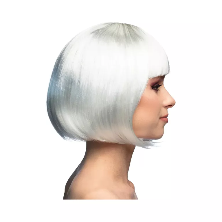 Paruka Mikádo krátké bílé