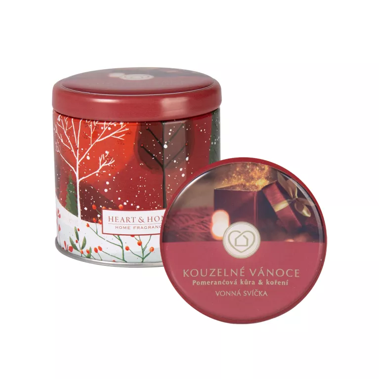 Svíčka v plechovce - Kouzelné Vánoce
