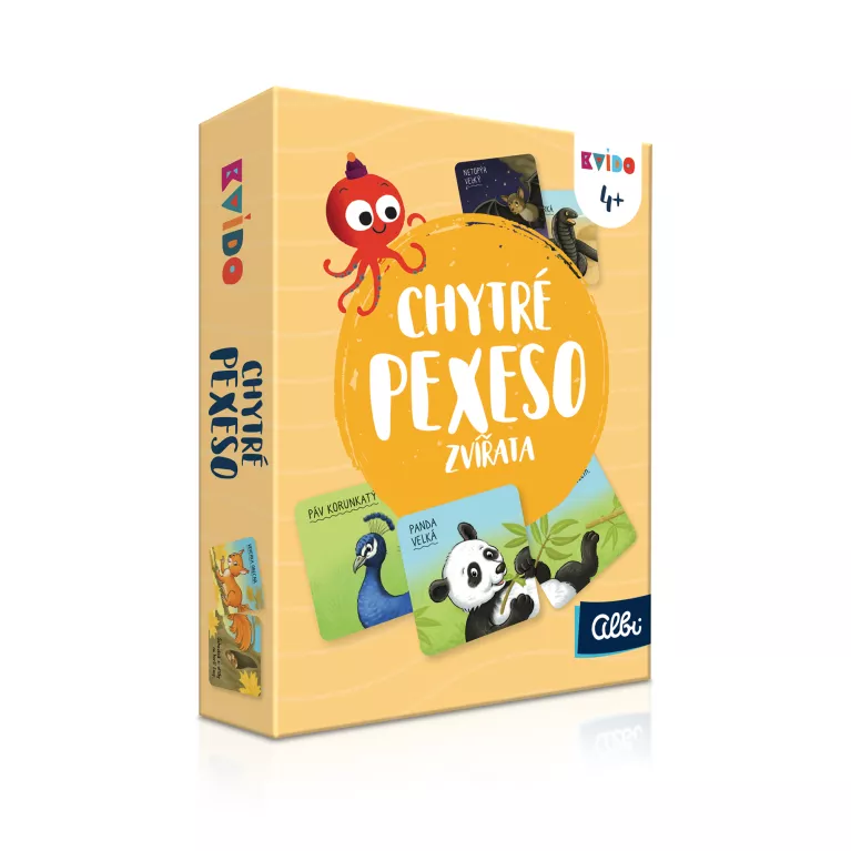 Chytré pexeso - Zvířata 2. vydání