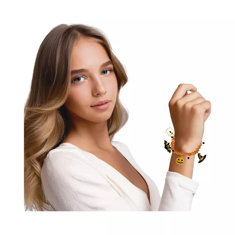 Náramek Halloween oranžový