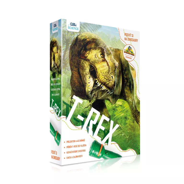 Posviť si na dinosaury: T-Rex