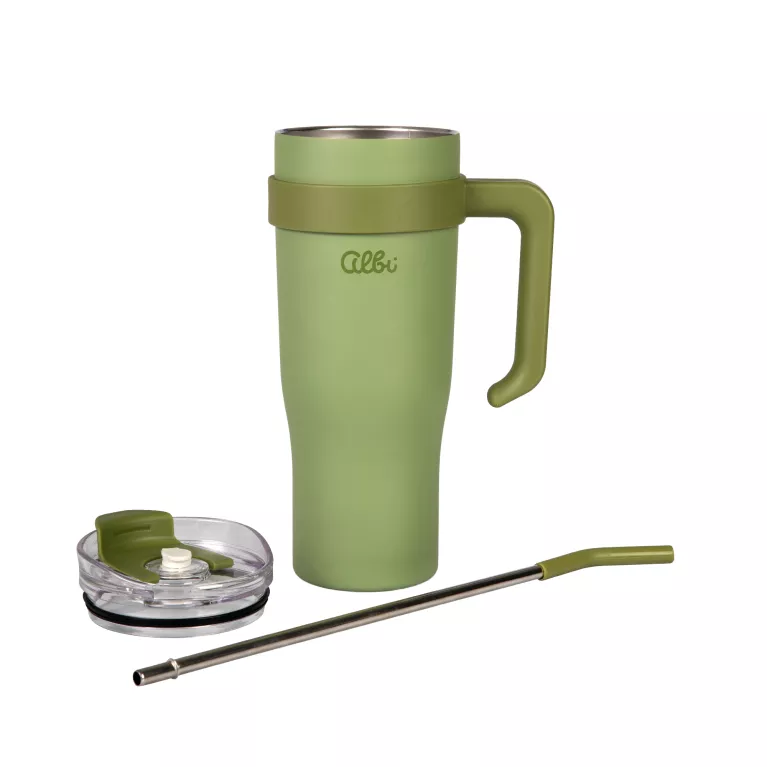 Zelený nerezový termohrnek XXL 1200 ml