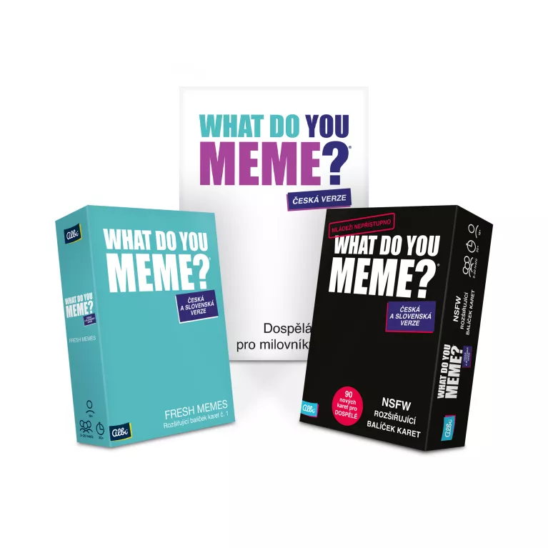 Výhodné balení - What Do You Meme + 2 rozšíření