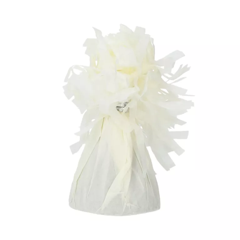 Těžítko na balónky krémově bílé