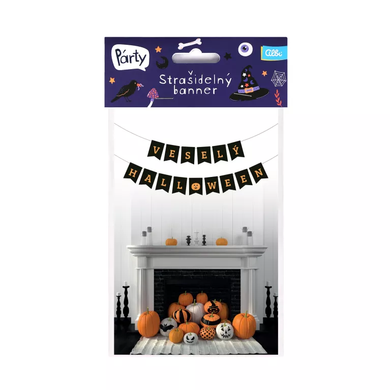 Banner Veselý Halloween