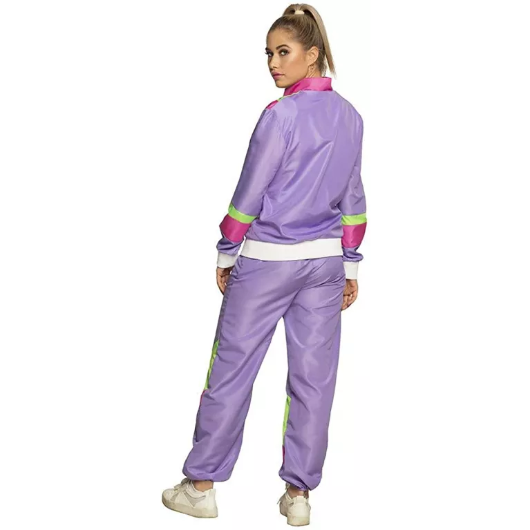 Kostým 80.léta fialový vel.M