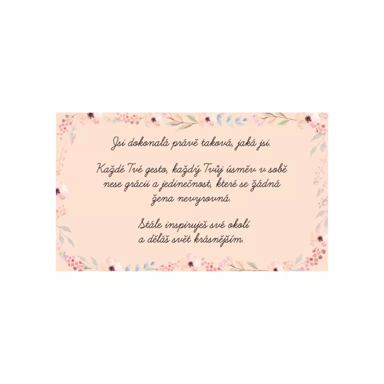 Vzkaz v láhvi - Jsi dokonalá