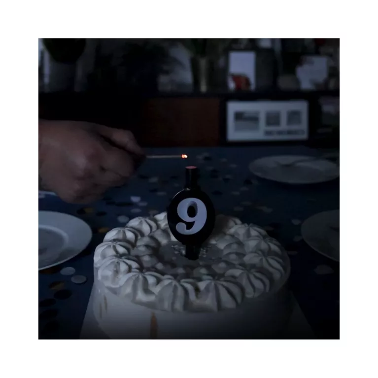 Fontány dortové černobílá čísla