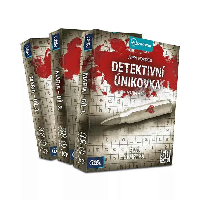 Detektivní únikovka: Maria - Kompletní trilogie