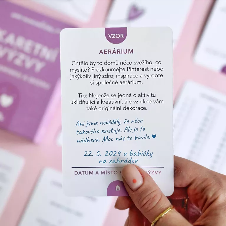 Karetní výzvy - Pro maminku a dceru