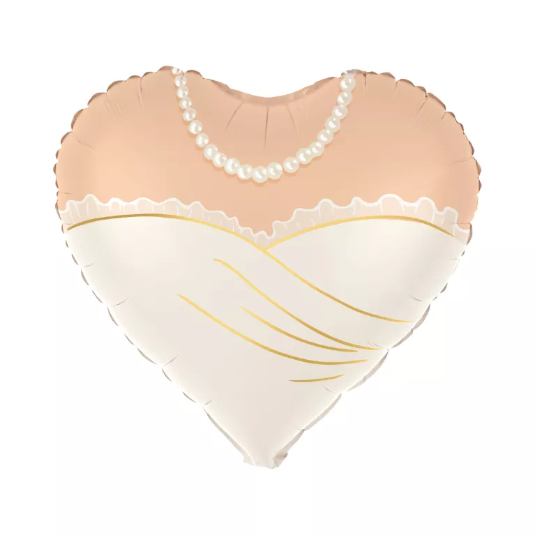 Balónek fóliový Nevěsta srdce