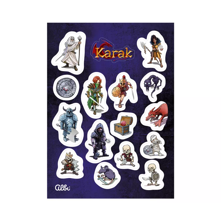 Karak - Samolepky