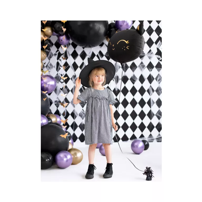 Balónek fóliový Holky kočka černá