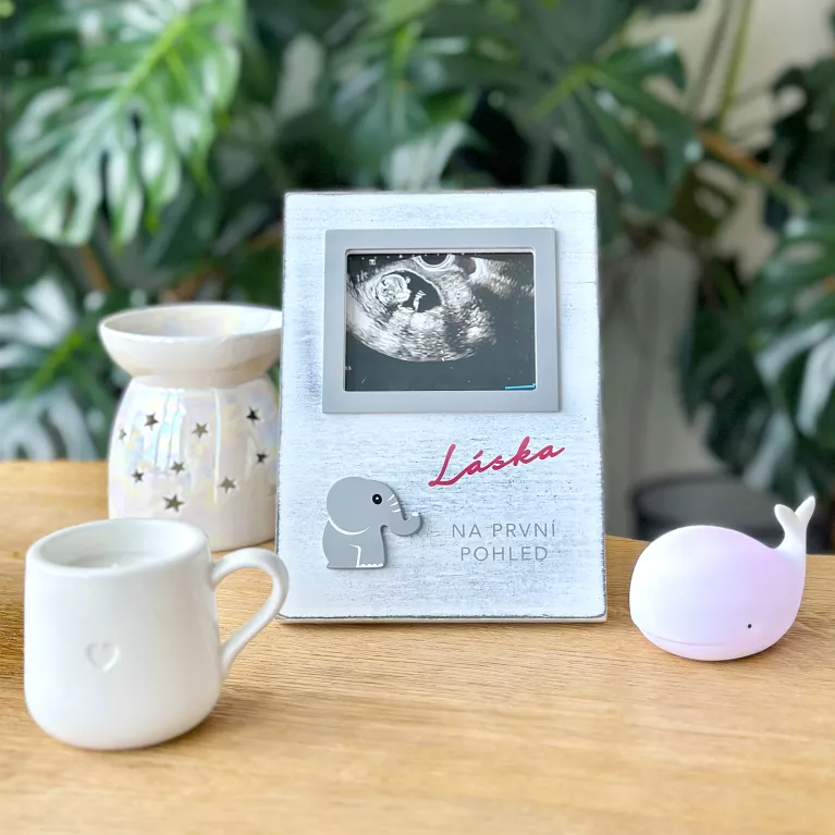 Malý fotorámeček pro miminko