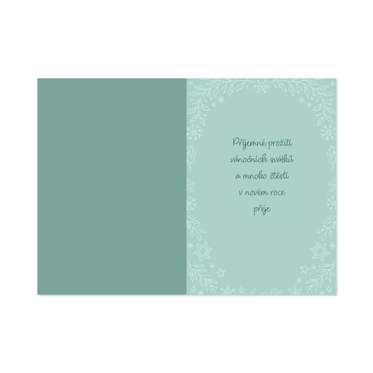 Vánoční přání Josef Lada - Ledňáček