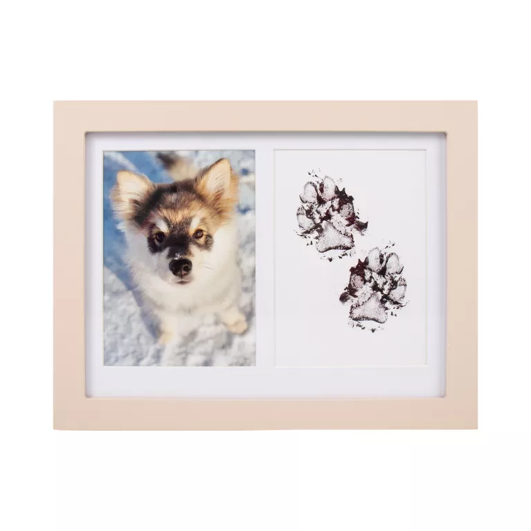 Fotorámeček pro mazlíčky se sadou na otisky