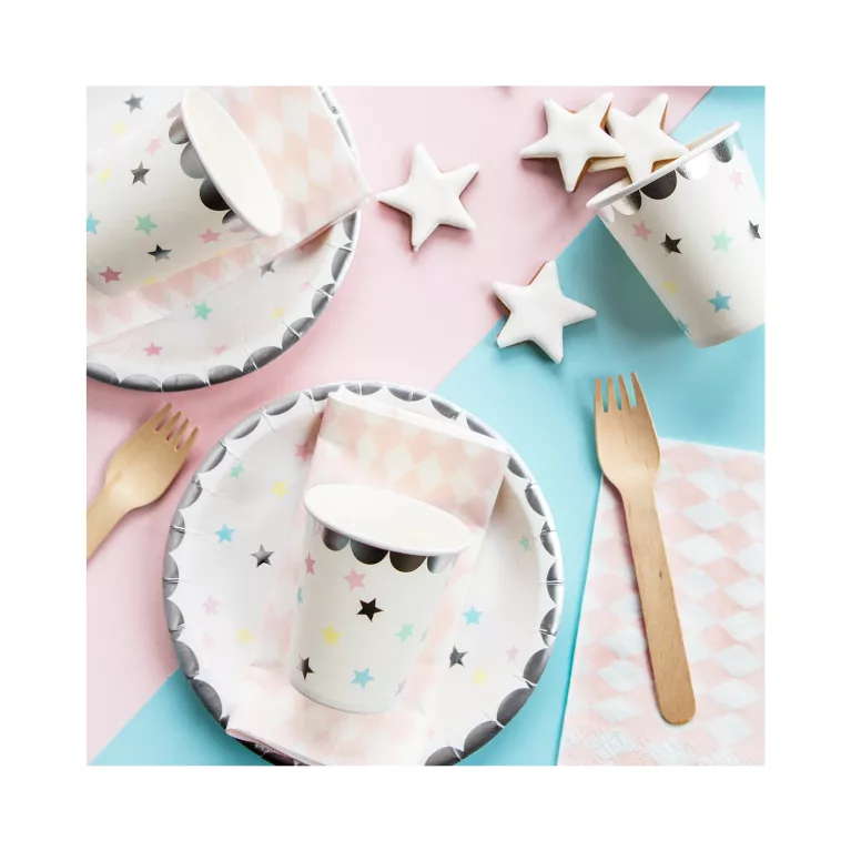 Talíře Hvězdy 6 ks