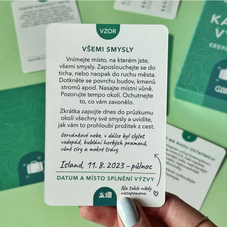 Karetní výzvy - Cestovatelské