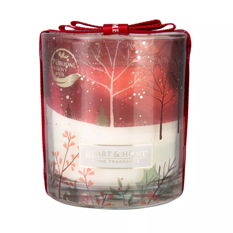 Svíčka s potiskem - Kouzelné Vánoce