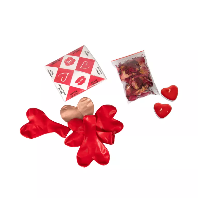 Zamilovaný set pro romantické chvíle