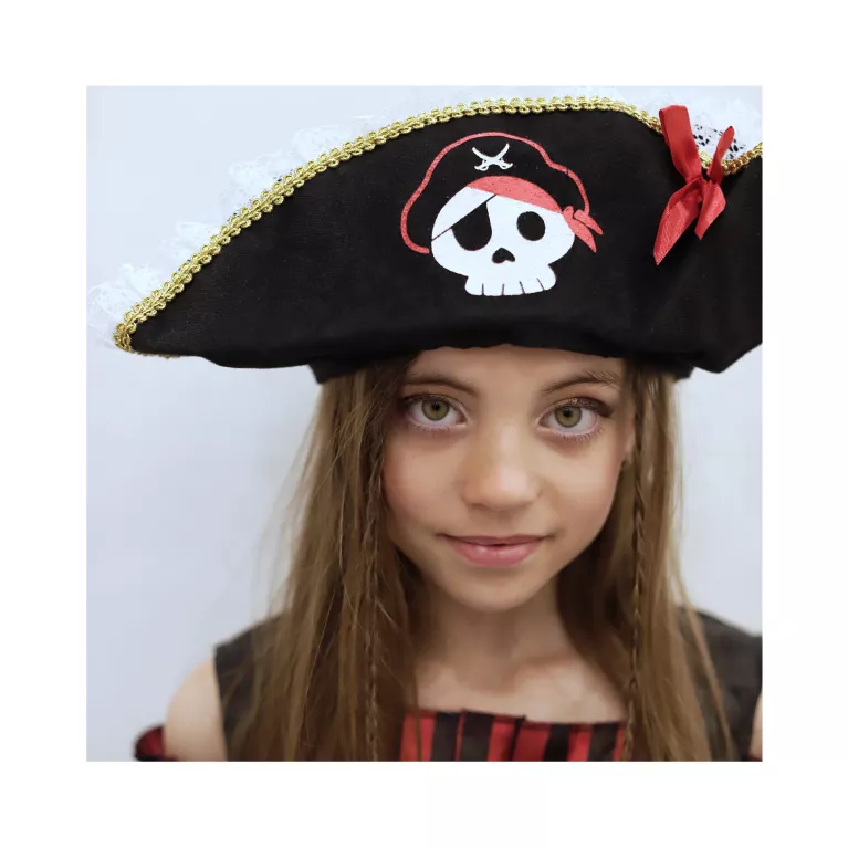 Kostým dětský Pirátka s kloboukem