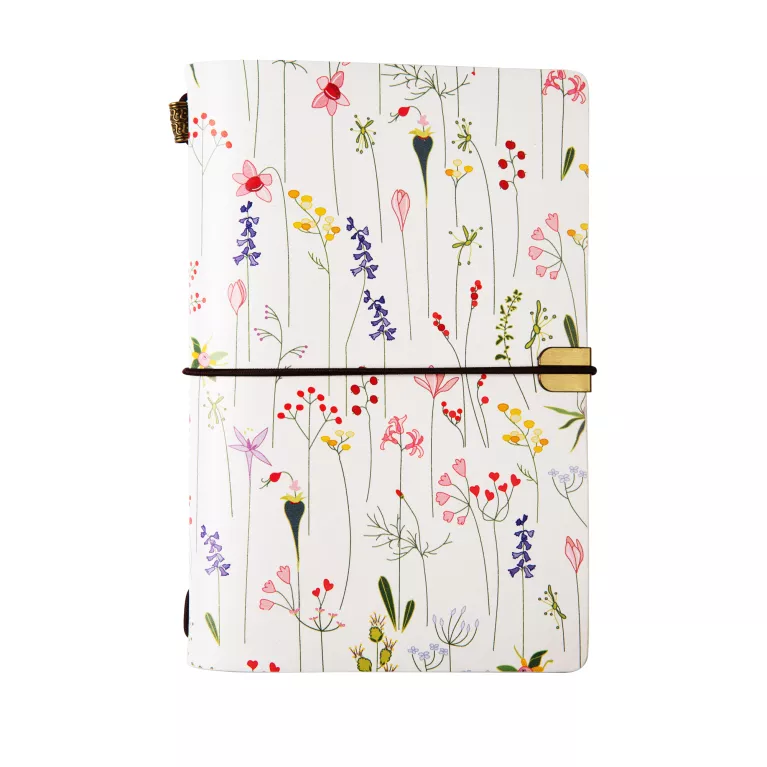 Luxusní diář - Luční květiny
