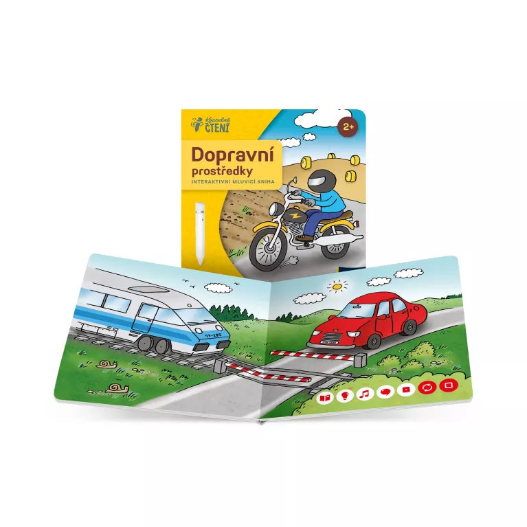 Minikniha pro nejmenší - Dopravní prostředky