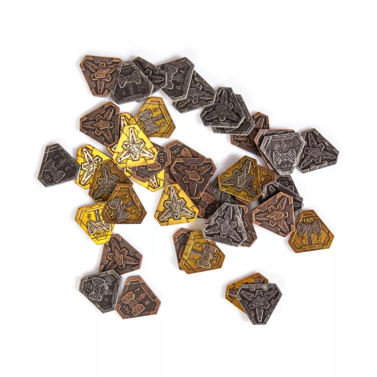 Univerzální mince s trpasličím motivem - 45 ks