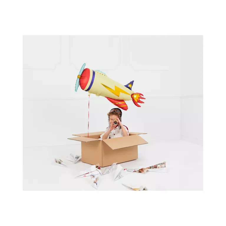 Balónek fóliový Letadlo