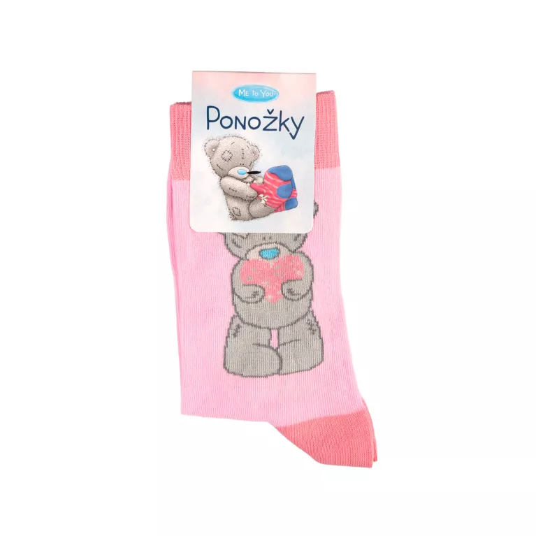 Růžové ponožky Me to You