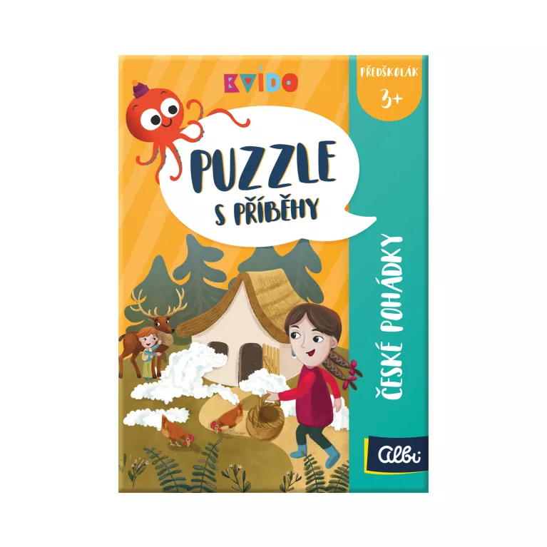 Puzzle s příběhy - České pohádky - Kvído