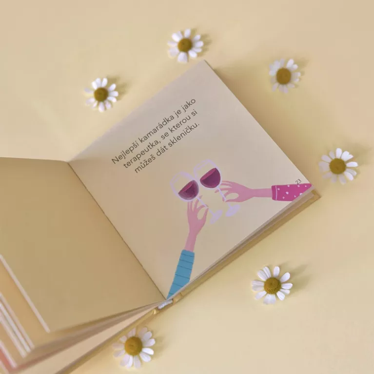 Minikniha - Pro kamarádku