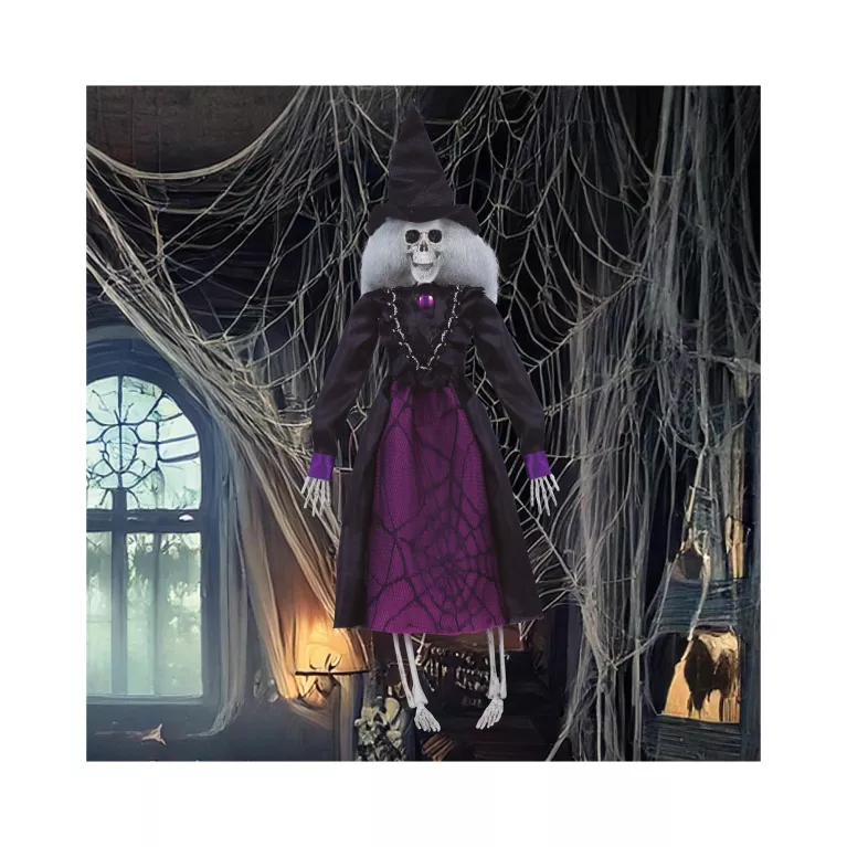 Závěsná dekorace Kostra čarodějnice