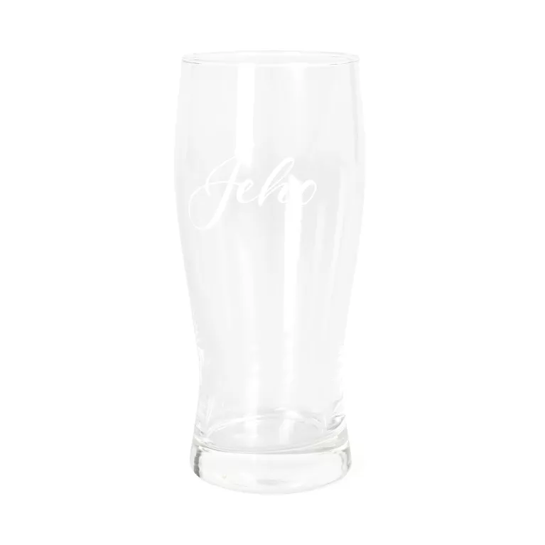 Svatební sada - Sklenička a půllitr