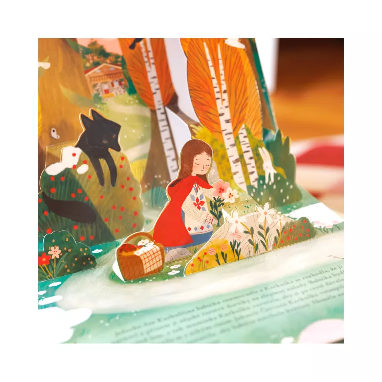 Červená Karkulka - Zvuková 3D kniha