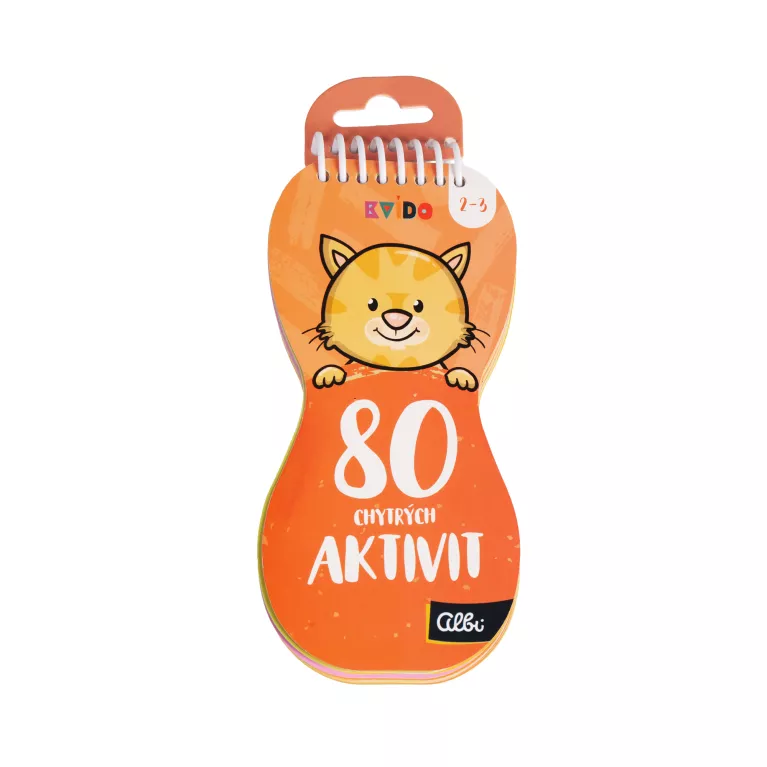 80 chytrých aktivit 2-3 roky - Kvído