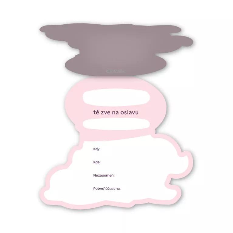 Pozvánky na oslavu otevírací Jednorožec 6 ks