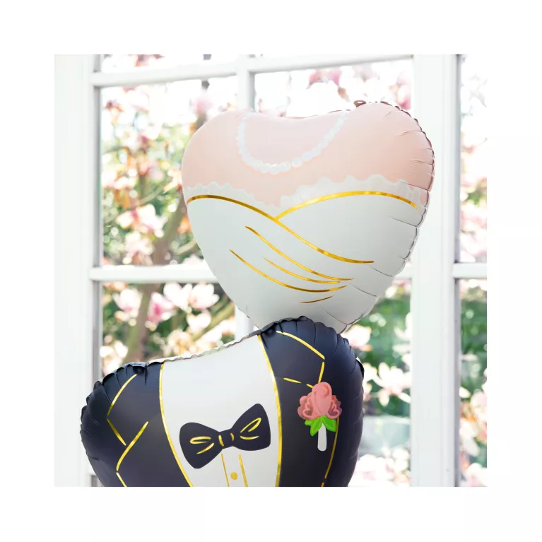 Balónek fóliový Nevěsta srdce