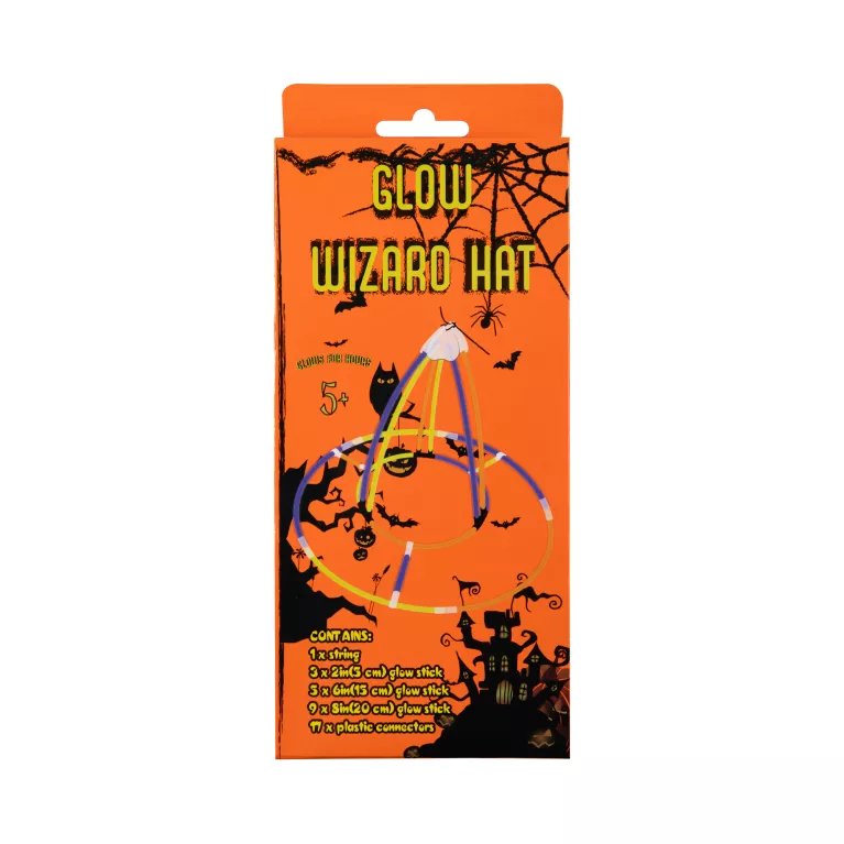 Svítící čarodějnický klobouk