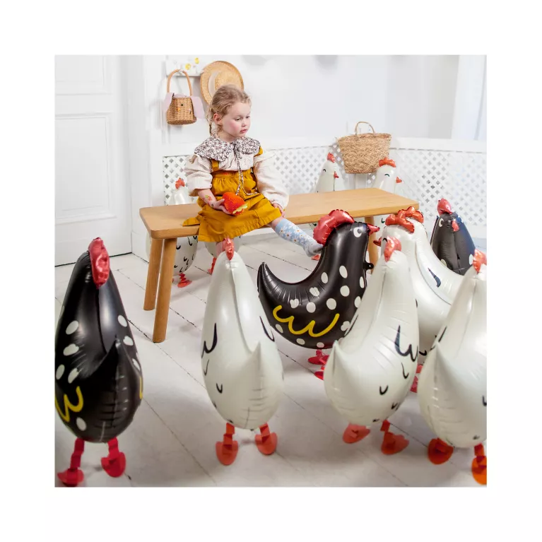 Balónek chodící Slepice