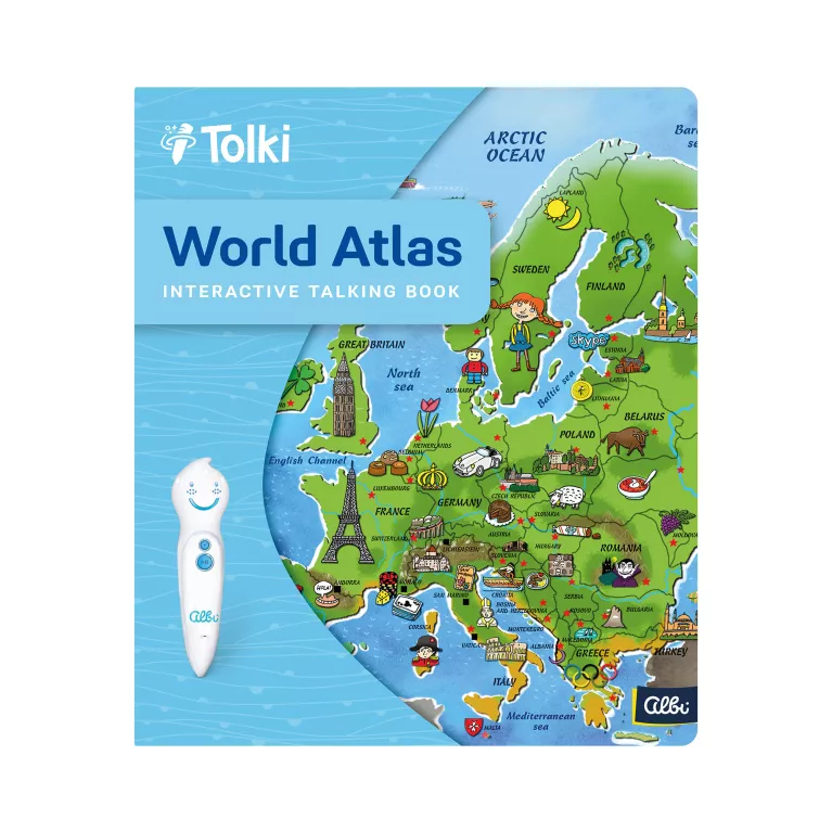 Tolki Pen + World Atlas EN