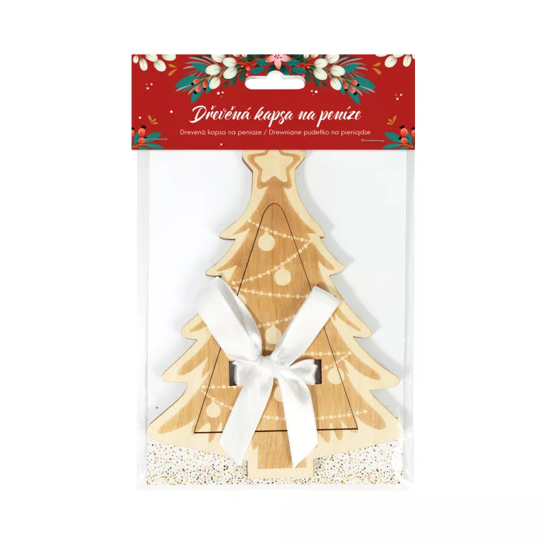 Malá kapsa na peníze - Stromeček