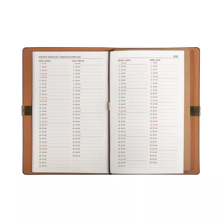 Luxusní diář - Pampelišky